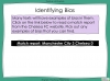 Identifying Bias Teaching Resources (slide 7/15)